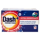 Dash Power Pods Detersivo Lavatrice In Capsule, Azione Extra-Igienizzante, 19 Lavaggi 442,7 g